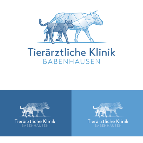  Logo-Design für tierärztliche Klinik für Rinder