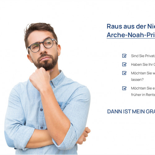  Institut für Vermögenssicherung sucht Landing-Page-Design