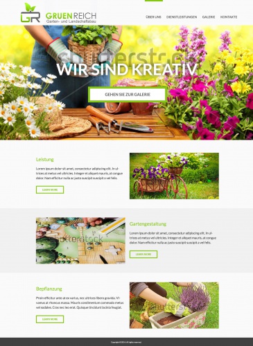 Homepage for Gardener-Company