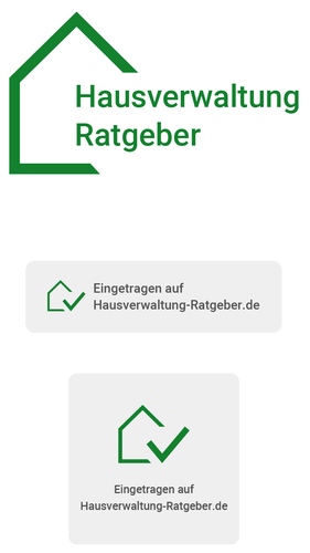 Webbanner-Design für Blog rund um das Thema Immobilie