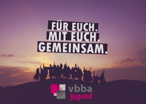 Visual für eine junge und engagierte Jugendorganisation.