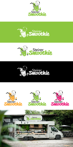  Logo-Design für einen Foodtruck im Verkauf von Smoothies