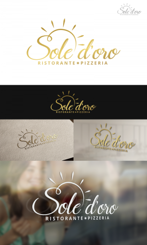 Logo-Design für Ristorante Pizzeria Sole doro