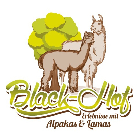 Logo-Design für Erlebnisse mit Alpakas & Lamas